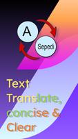 English Sepedi Translate الملصق