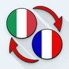 Italian French Translate icon