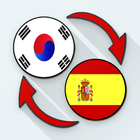 Korean Spanish Translate ikon