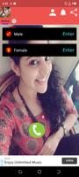 1 Schermata X,X Girls Video Call - Indian Girls Live Chat