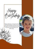 Birthday Photo Frames 海报