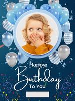 Birthday Photo Frames 截图 2