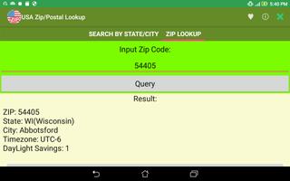 USA Zip/Postal Lookup screenshot 2