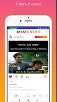 Meme Star - Indian Meme Sharing App 🤣 Affiche