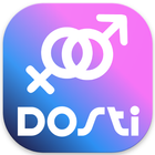 Dosti - Video Chat and Text with Random People アイコン