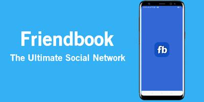 Friendbook - The Ultimate Social Network الملصق