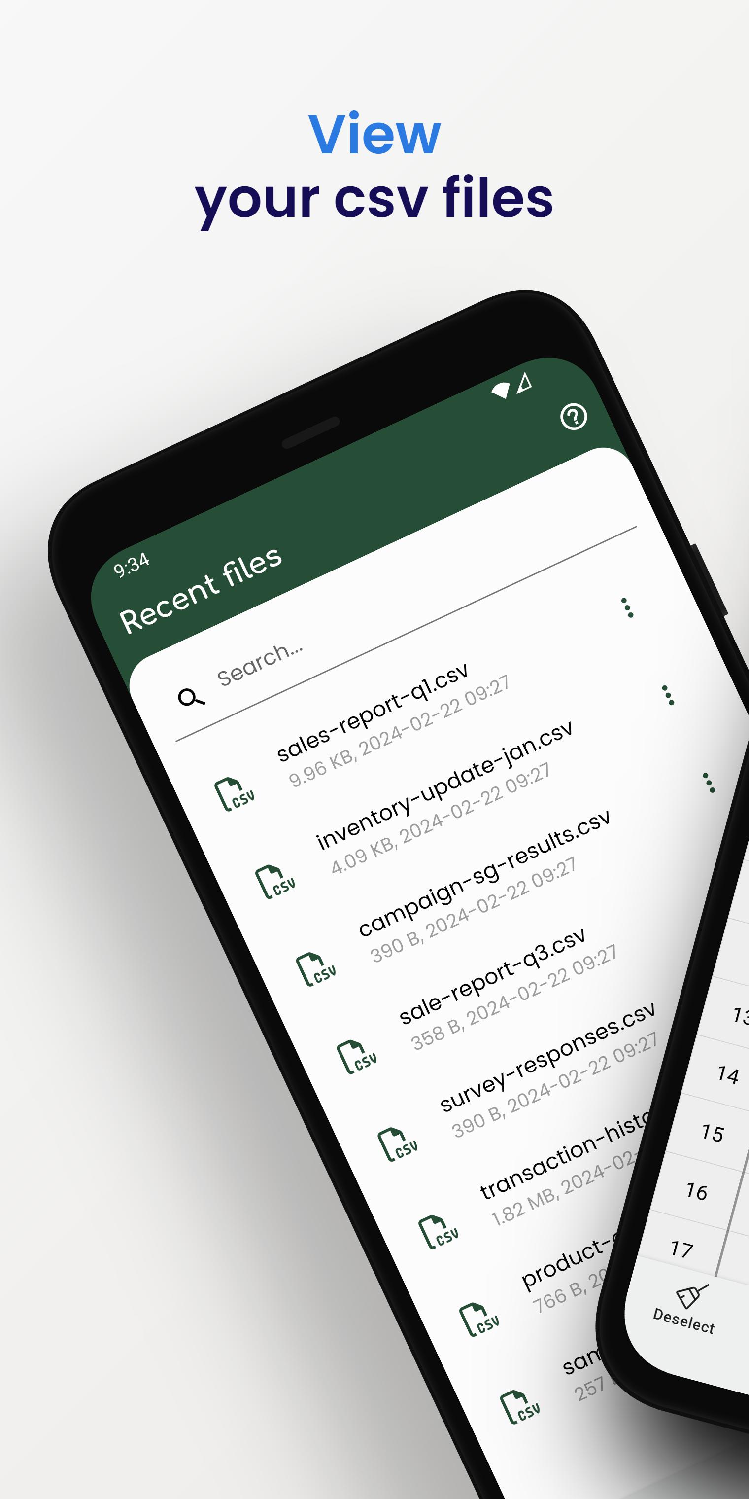 Скачать CSV File Viewer - Smart CSV APK для Android