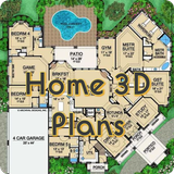 Home 3D Plans icône