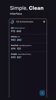 DS Authenticator: 2FA app poster