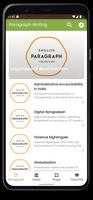 Paragraph Writing plakat