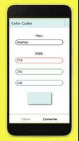 Color Codes HTML (RGB & Hex) スクリーンショット 3