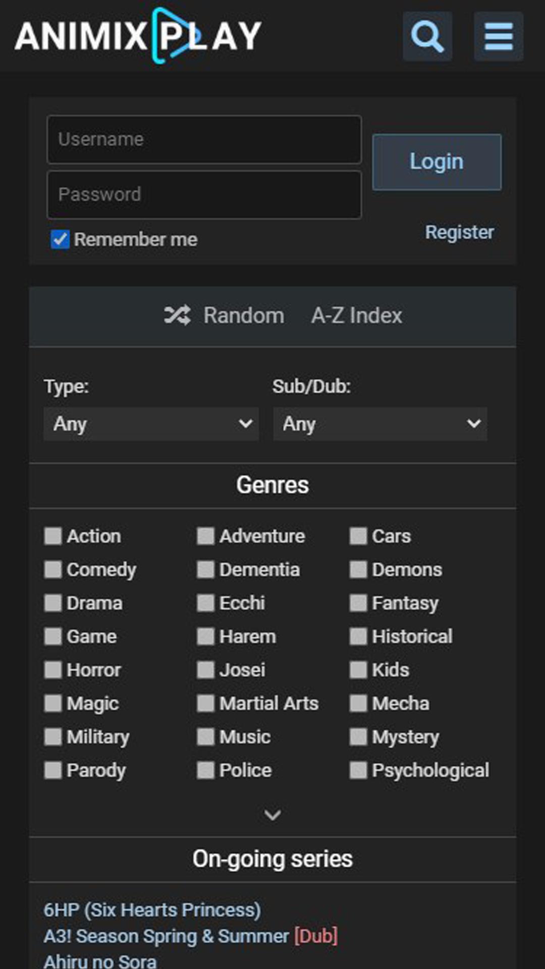 AniMixPlay for Android - APK Download