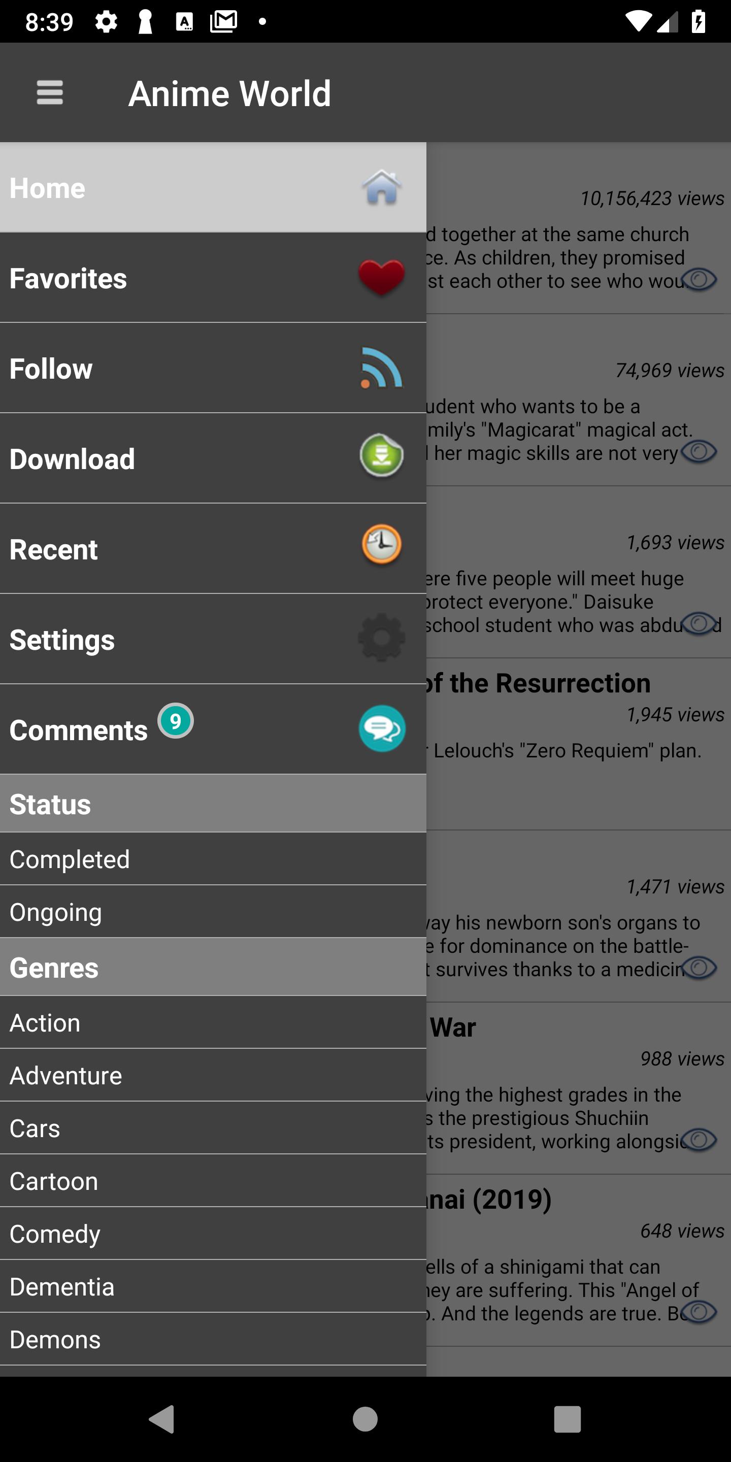 Anime World APK per Android Download