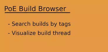 PoE Builds Browser
