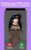 BTS Taehyung Fake Call poster