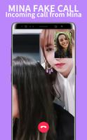 Mina Twice Fake Call imagem de tela 2