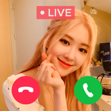 Rose Blackpink Fake Call icon