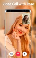 Rose Blackpink Fake Call poster