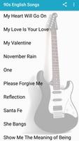 90s English Songs Poster