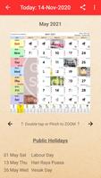 SG Calendar تصوير الشاشة 3