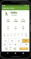 SleekStats Softball StatKeeper پوسٹر