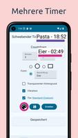 Schwebender Timer Plakat
