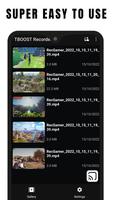 TBOOST Screen Recorder Plakat