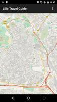 Offline Lille traveling map পোস্টার
