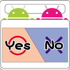 Yes　No　droid آئیکن