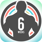 6 Weeks Workouts Challenge Fre আইকন