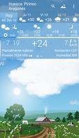 Clima preciso YoWindow captura de pantalla 1