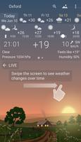 برنامه‌نما YoWindow Weather عکس از صفحه