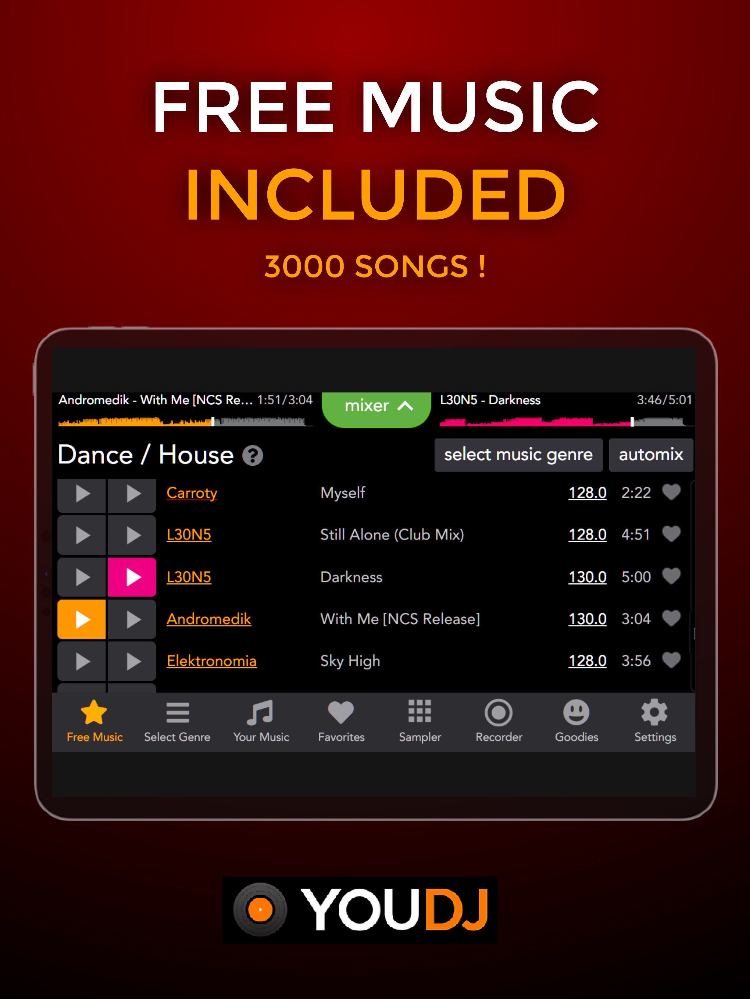 Descarga de APK de YouDJ Mixer para Android