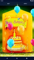 Happy Birthday Live Wallpaper اسکرین شاٹ 3