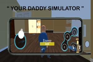 Poster Your Daddy simulator mod