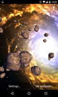Asteroids 3D Affiche