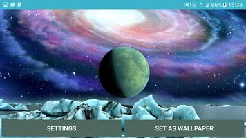 Space Landscape الملصق