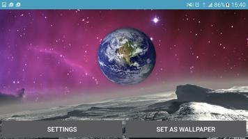 Space Landscape تصوير الشاشة 2