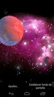 3D Galaxy Live Wallpaper Delux captura de pantalla 2