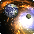 3D Galaxy Live Wallpaper Zeichen