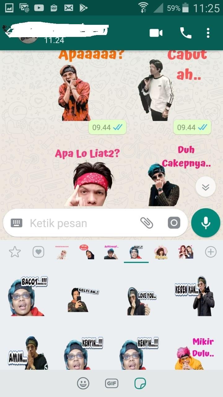 Sticker Wa Youtuber Indonesia 2019 Wastickerapps For Android Apk