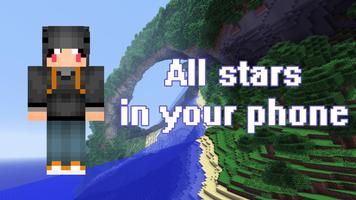 برنامه‌نما Youtuber skins for Minecraft PE عکس از صفحه