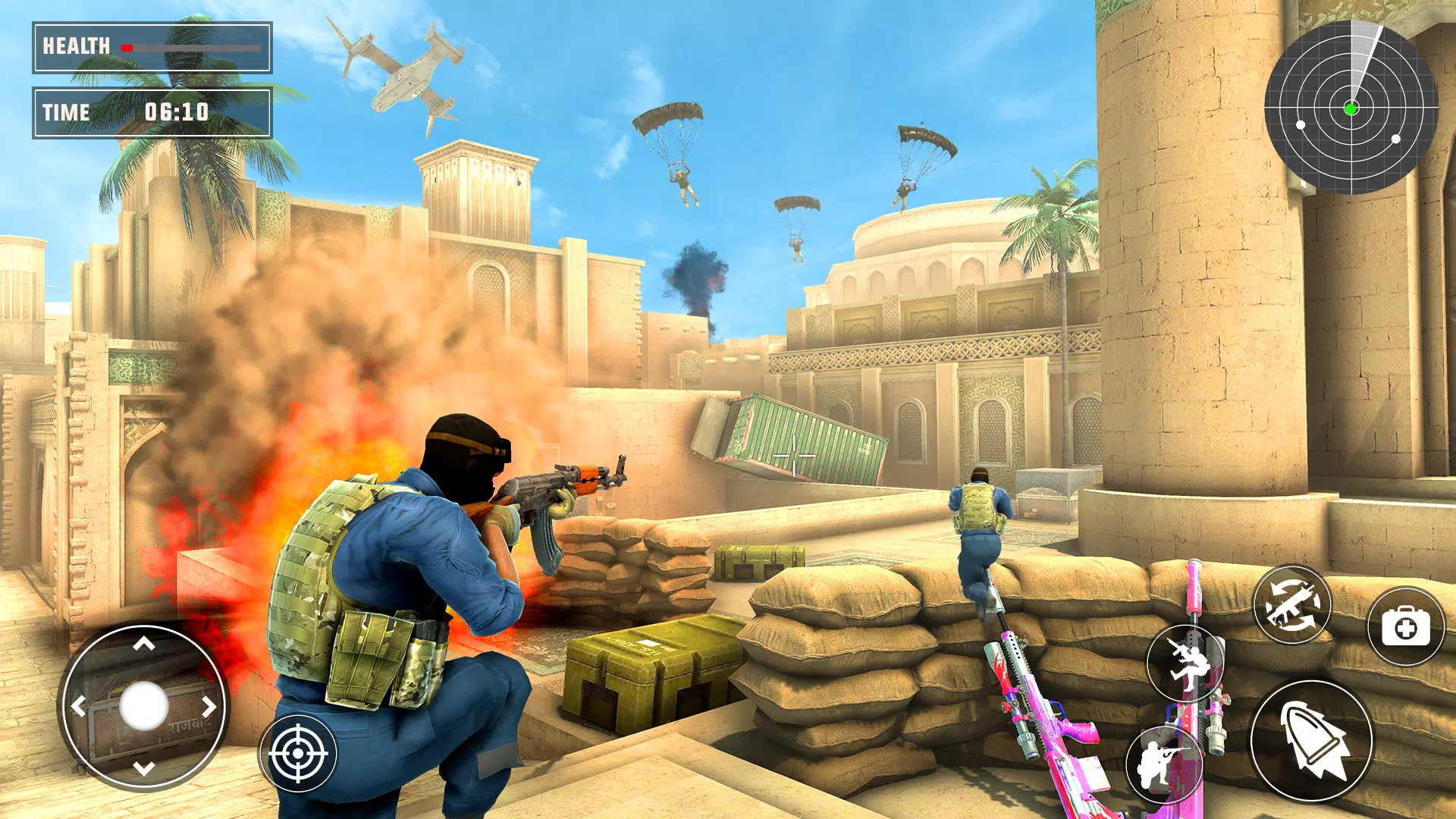 Critical Fire Strike Gun Games para Android - Download