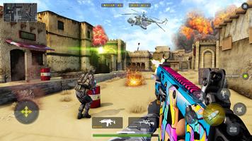 game tembakan perang offline screenshot 1
