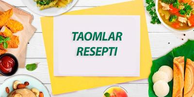 Taomlar retsepti โปสเตอร์