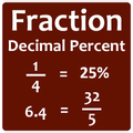 Fraction Math Converter