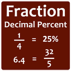 Fraction Math Converter icône