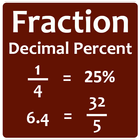 Fraction Math Converter ikona