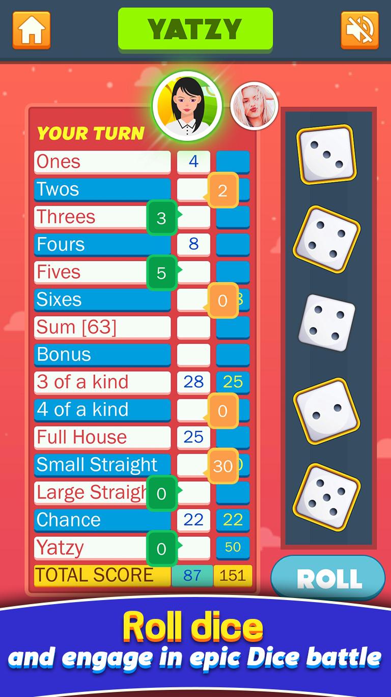 Yatzy Online Dice Game for Android - APK Download