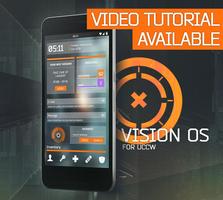 Vision OS - UCCW skin/theme الملصق